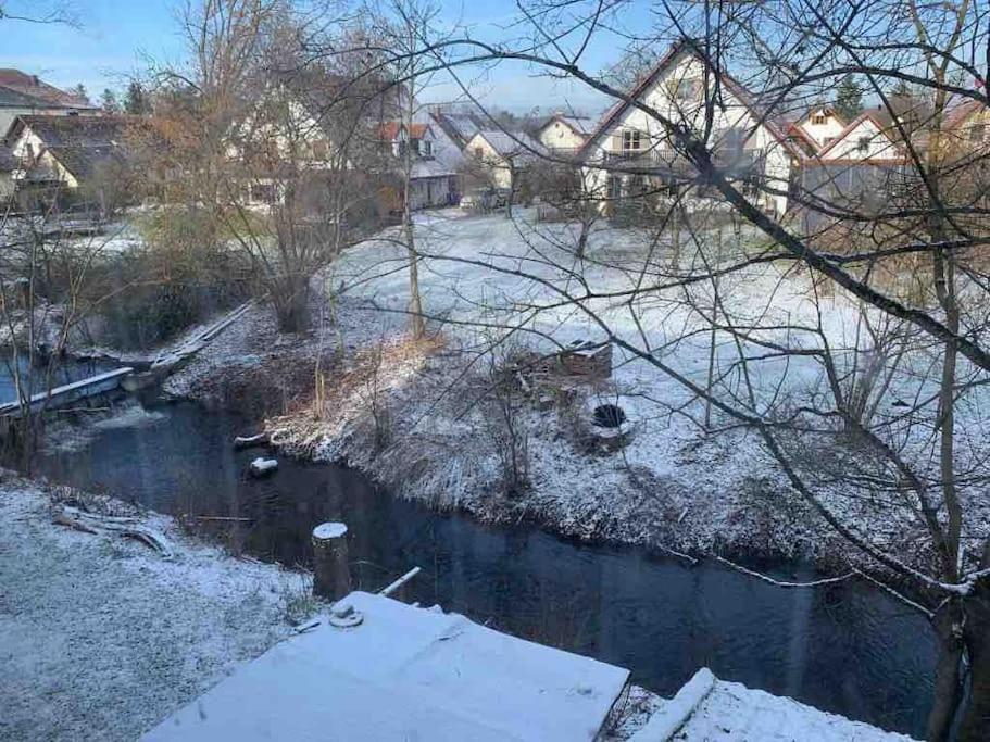 Apartment Amidst Nature-Riverdale, North Of Munich Fahrenzhausen Esterno foto
